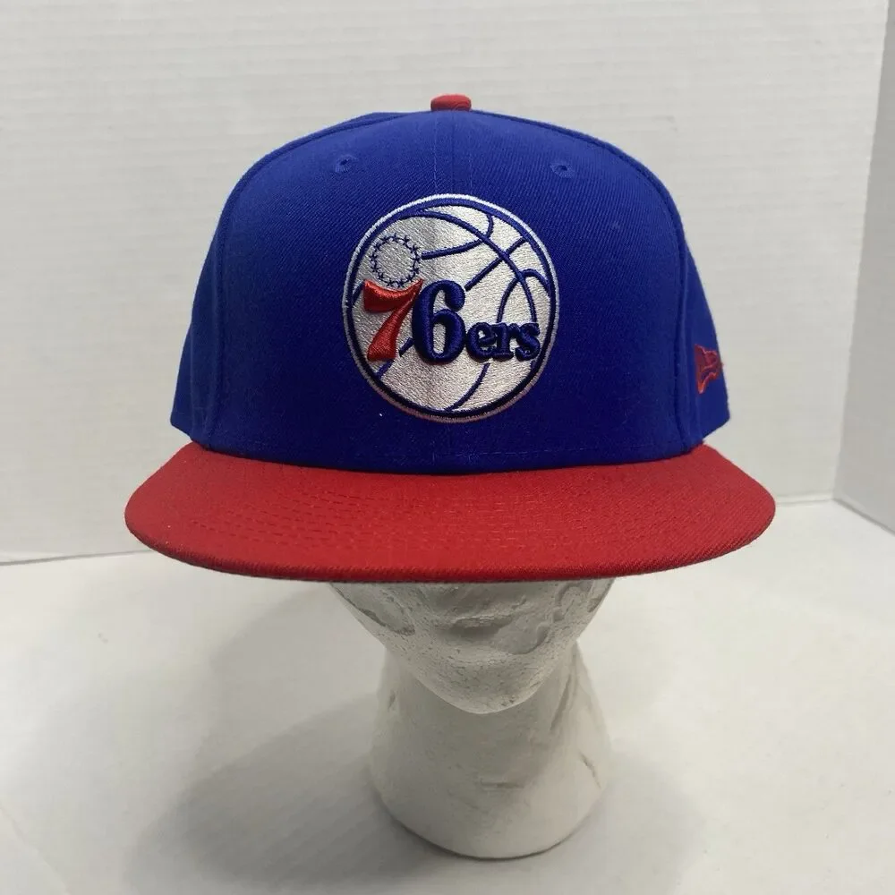 New Era NBA Philadelphia 76ers 2-Tone 59FIFTY Fitted Hat Cap 7 1/2 New